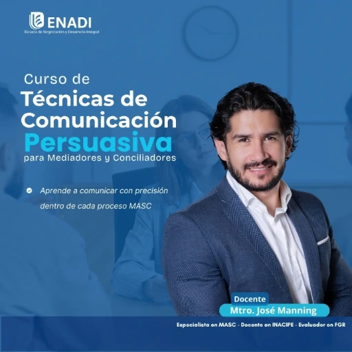 Curso de Técnicas de Comunicación Persuasiva para Mediadores y Conciliadores