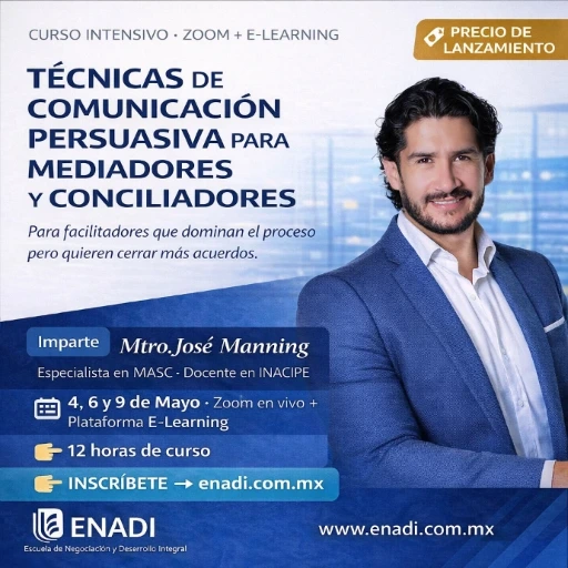 Curso de Técnicas de Comunicación Persuasiva para Mediadores y Conciliadores